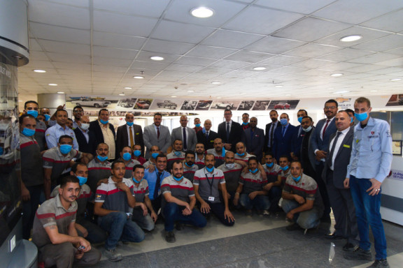 For the fourth year in a row, "Geyushi Motors" is the first car on the Opel and Chevrolet service center in Egypt