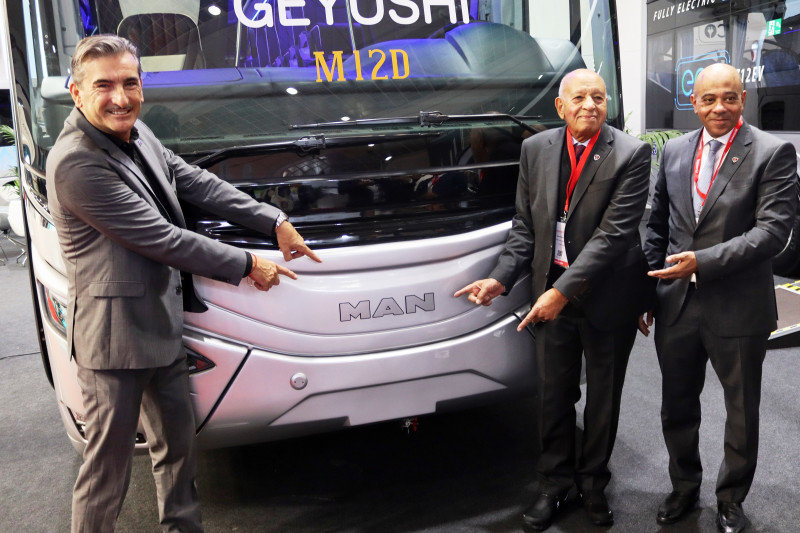 Geyushi Unveils Two Iconic Buses at Busworld 2023 in Brussels