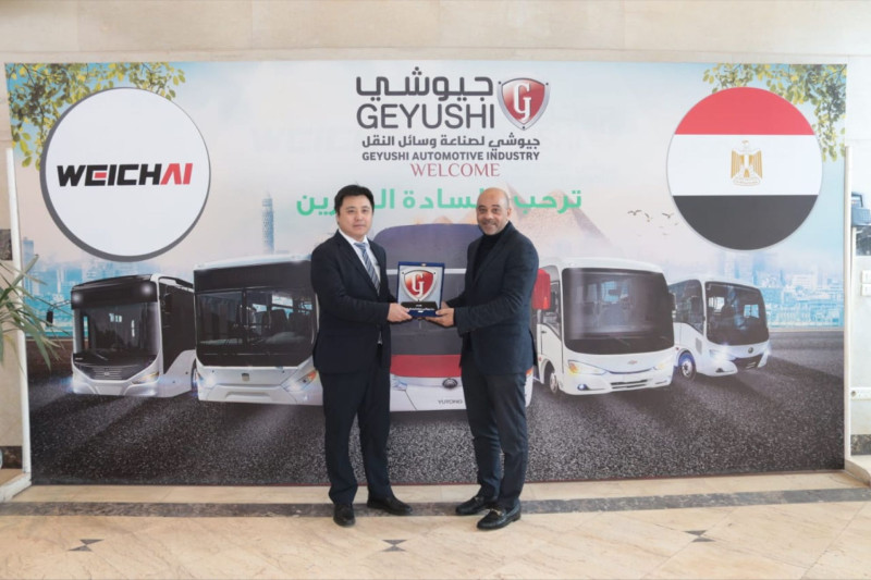 Geyushi Automotive Industry – GAI welcomes Mr. Jin Zhao Vice General Manager of Shandong Weichai Corporation