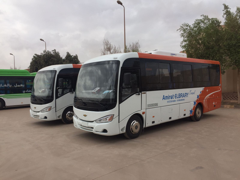 GA Delivers a patch of Geyushi minibuses to Amirt El-Brary Company