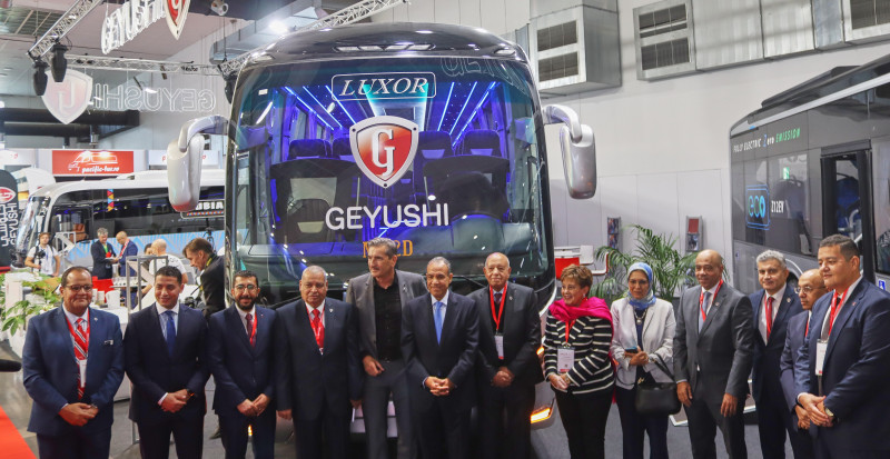 Geyushi Automotive Industry's Debut at Busworld 2023 Expo