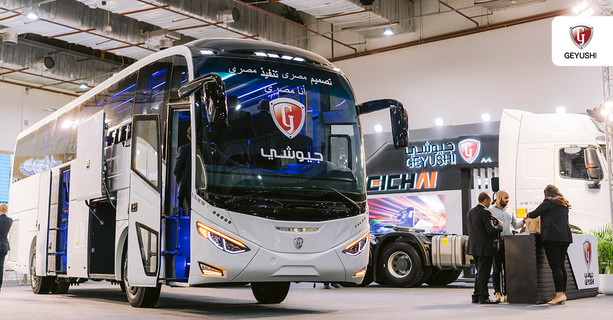 First Day Success at TransMEA 2023: Geyushi Automotive Industry Hosts Dignitaries and Launches 'Dahab' Bus and 'Sinotruk HOWO T7H